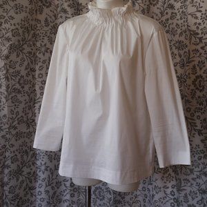 High neck white blouse by Halogen